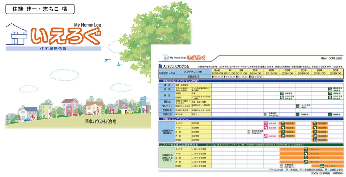 いえろぐ（台帳）のイメージ画像